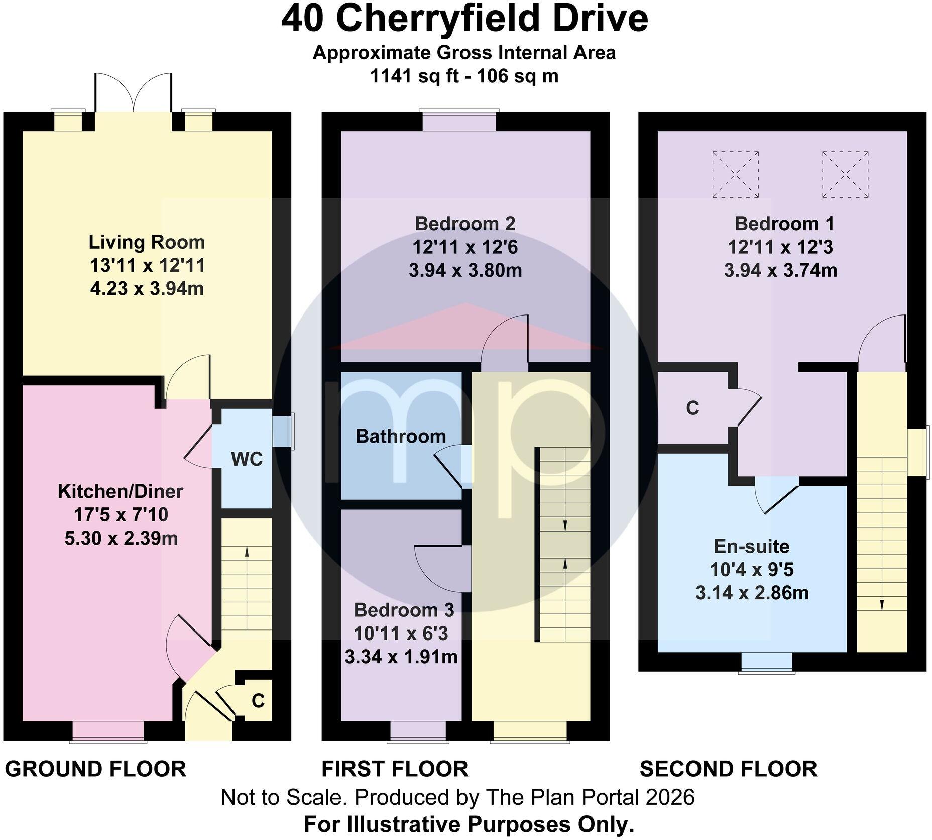 Cherryfield Drive, Middlesbrough, TS5 floorplan
