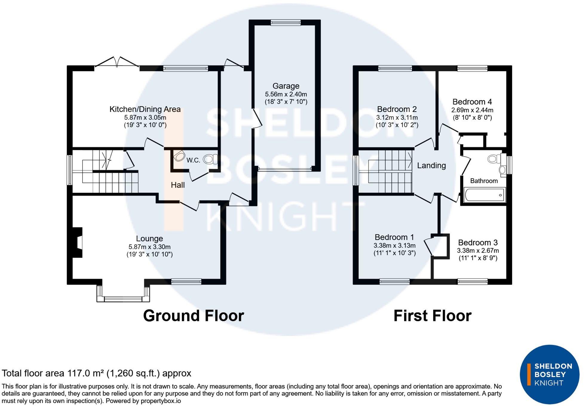Furze Hill Road, Shipston-On-Stour, CV36 floorplan