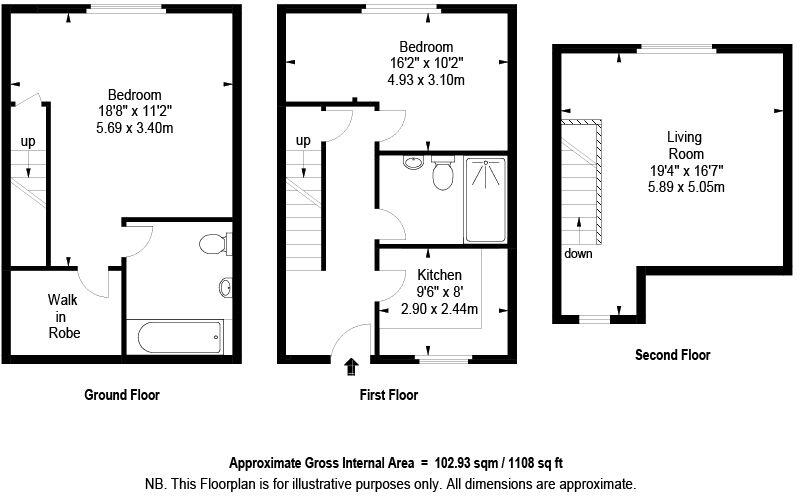 Torcross, Kingsbridge floorplan