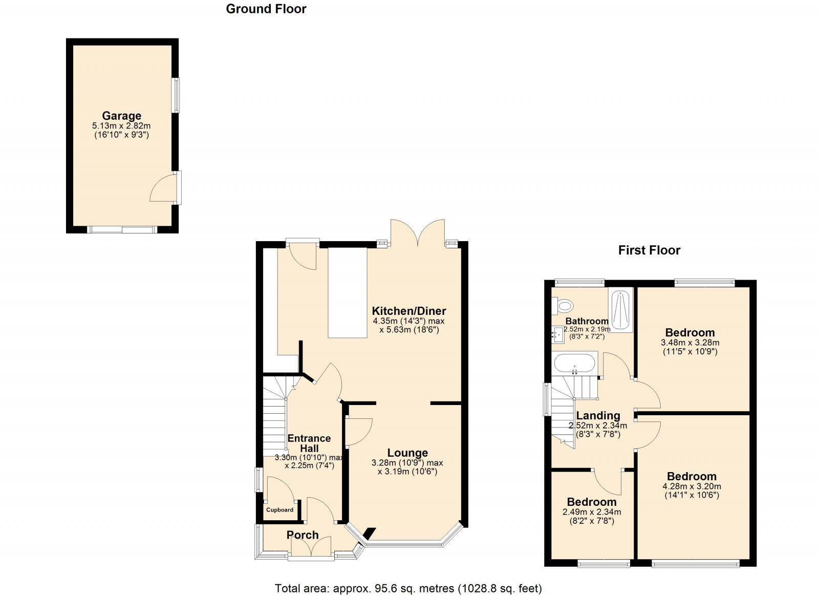 Mountside Crescent, Prestwich, M25 3JH floorplan