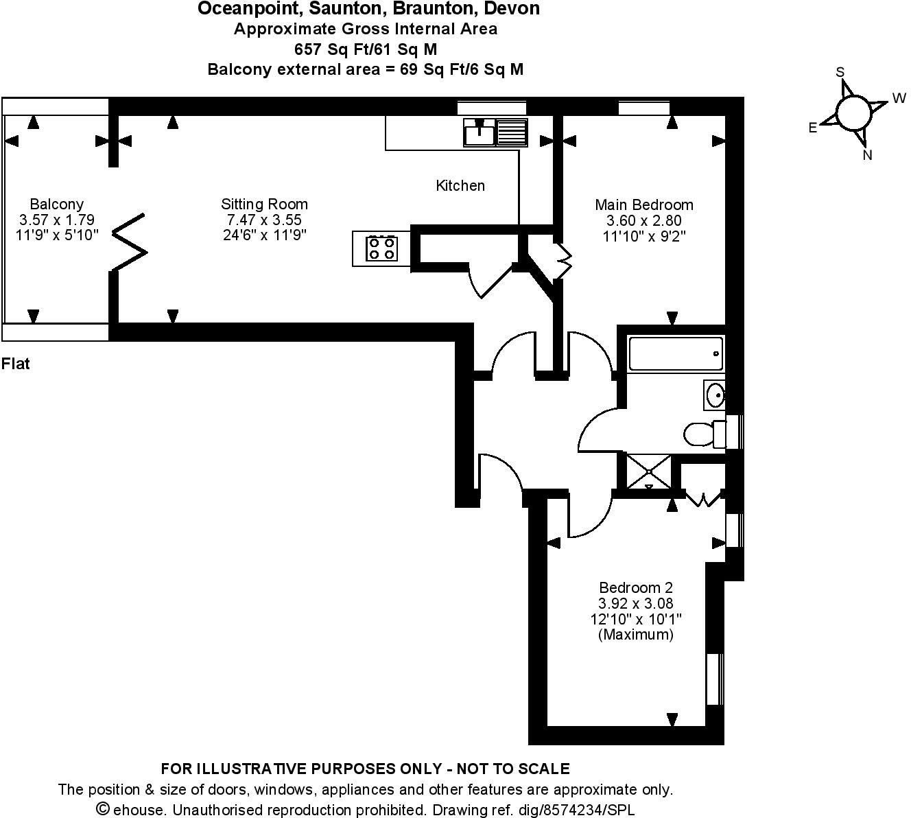 Saunton, Braunton, Devon, EX33 floorplan