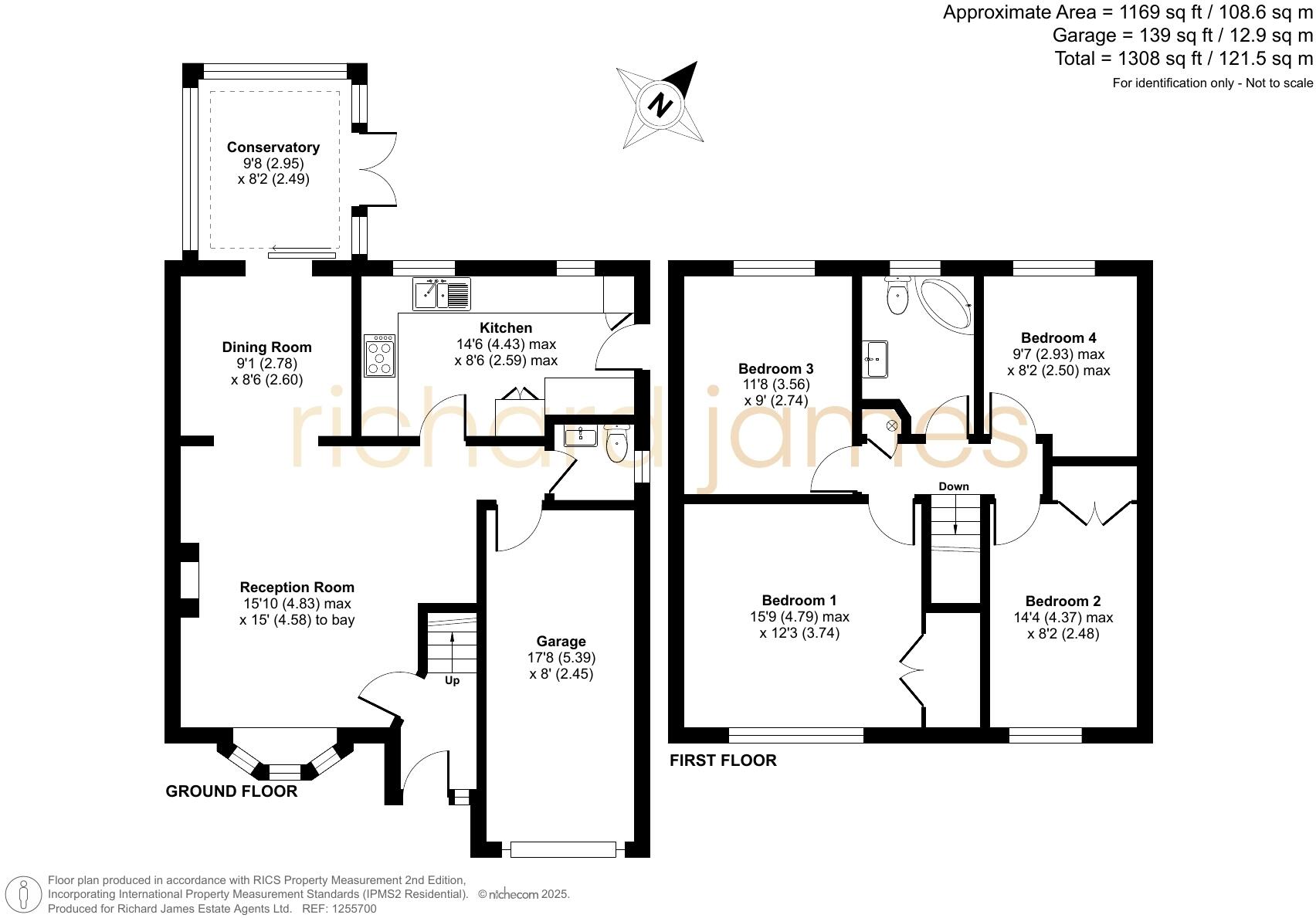 3 Tyburn Close floorplan