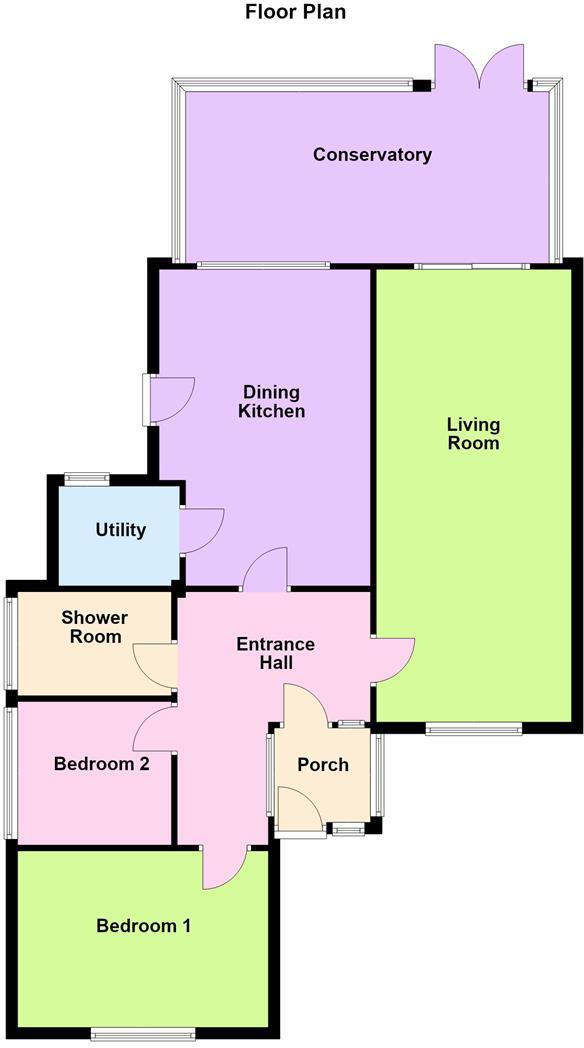 Brixham Drive, Wigston floorplan