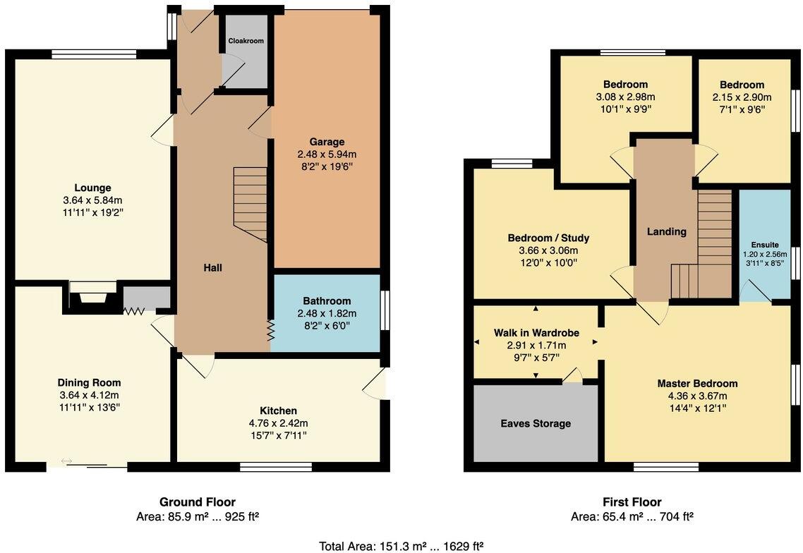 Balmoral Close, Greenmount, Bury, BL8 floorplan
