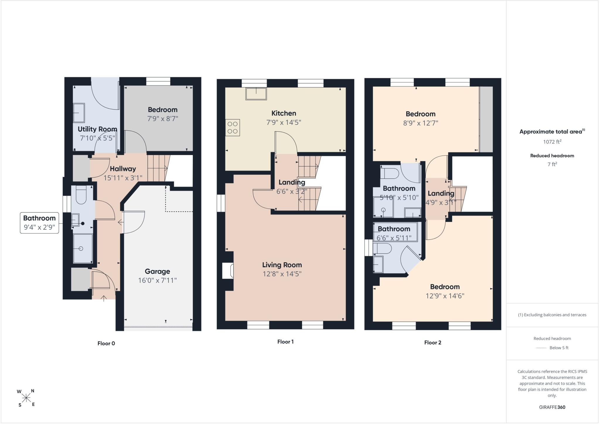 Cavaghan Gardens, Carlisle, CA1 floorplan
