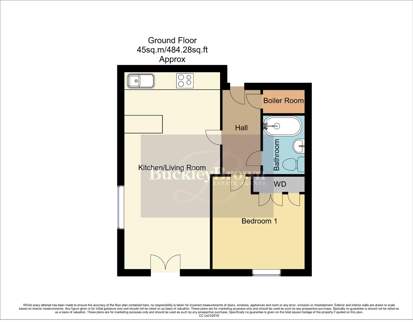 Chaucer Street, Mansfield floorplan