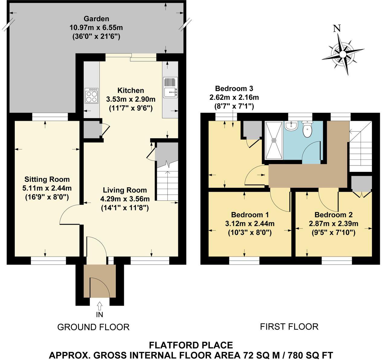 Flatford Place, Kidlington, OX5 floorplan