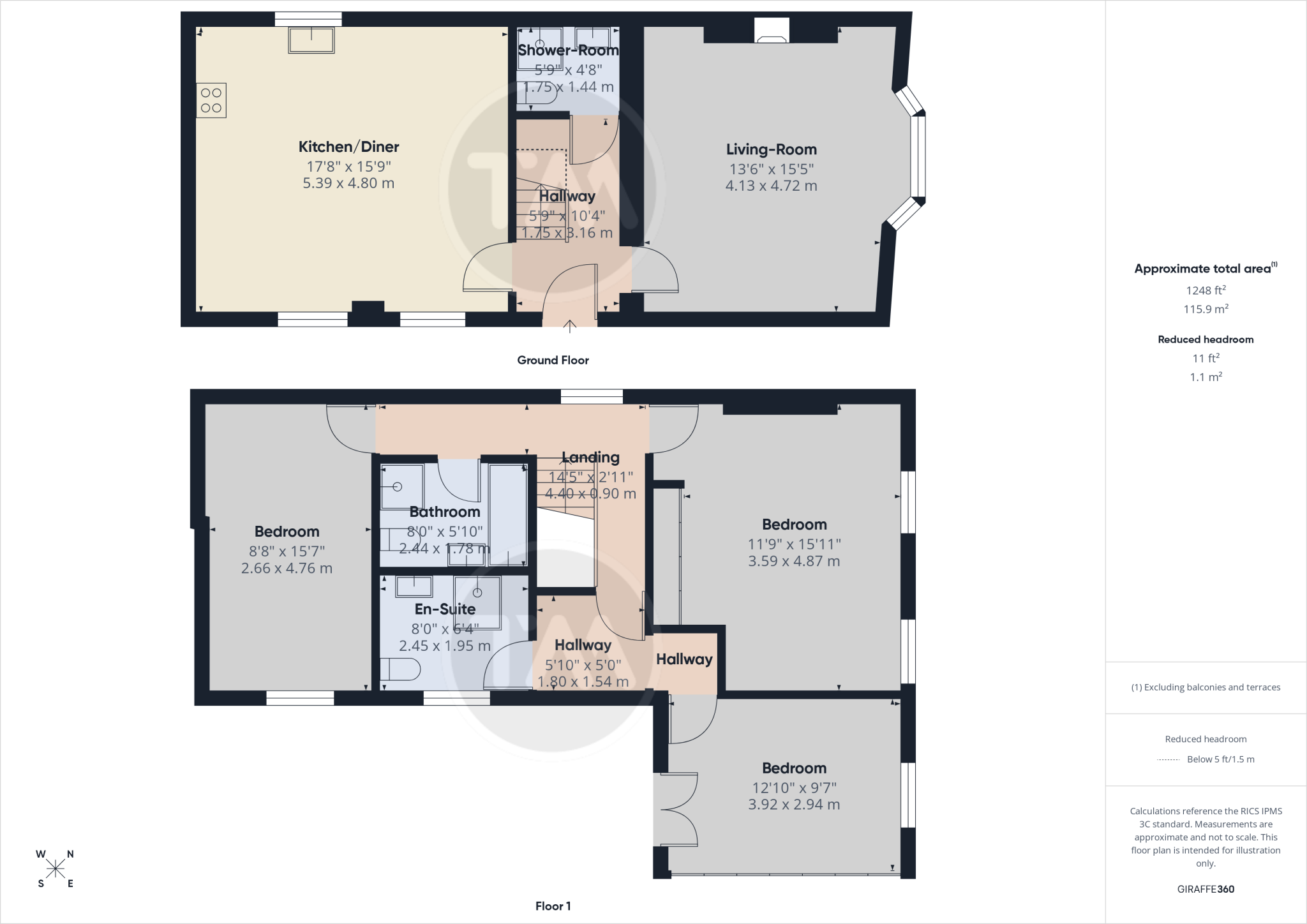 West Street, St. Ives, Cambridgeshire, PE27 floorplan