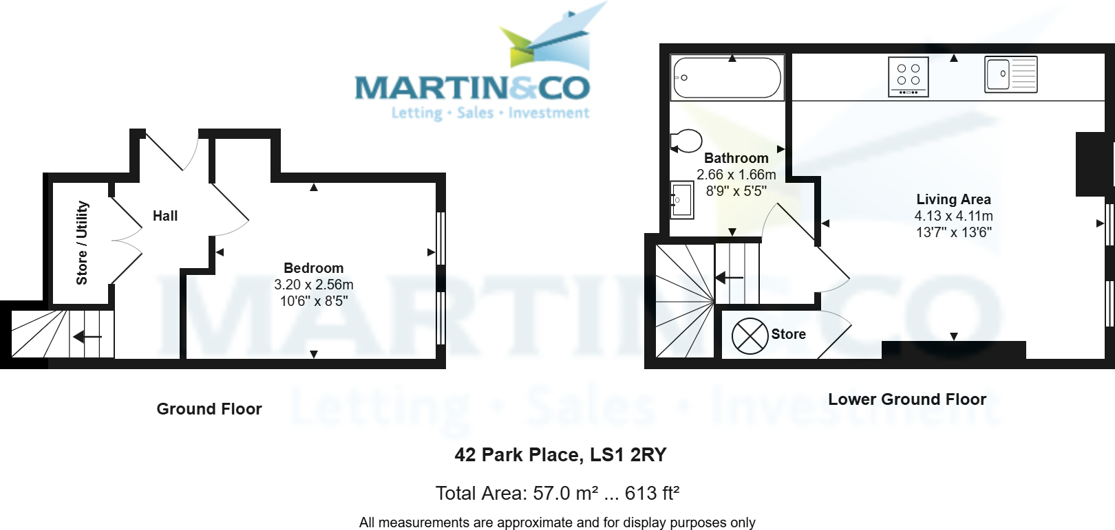 42 Park Place, Leeds floorplan