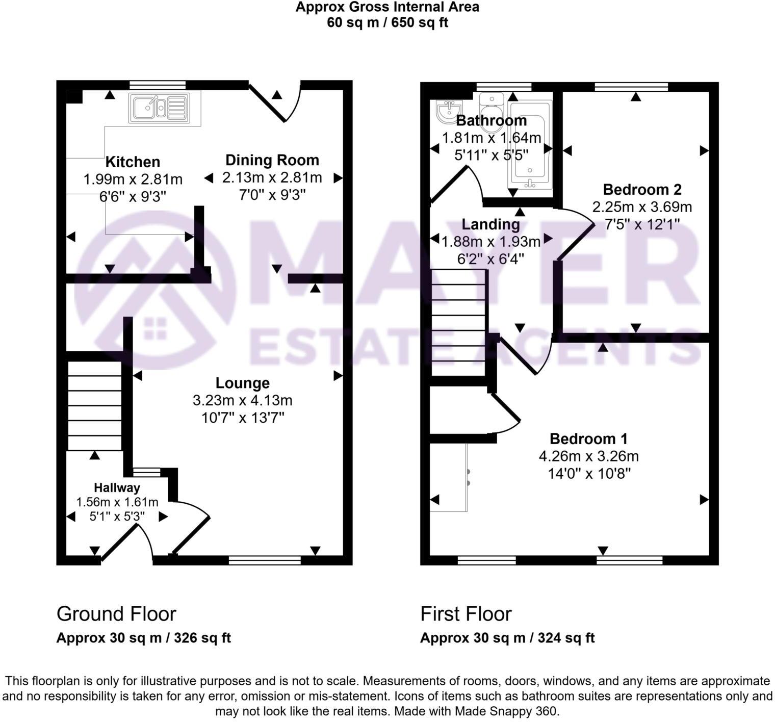 Hedingham Close, Plymouth floorplan