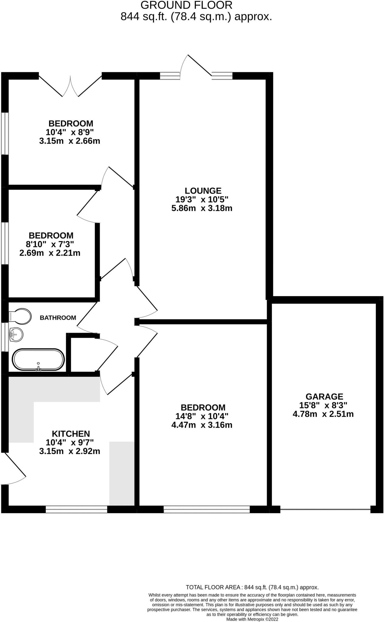 Bradway, Sturton By Stow, Lincoln floorplan