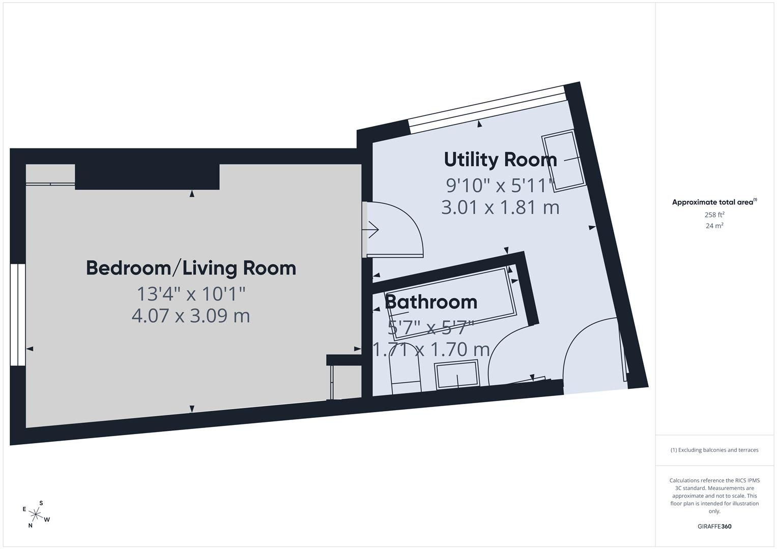 Ellis House, Derby Road, Melbourne, Derby floorplan