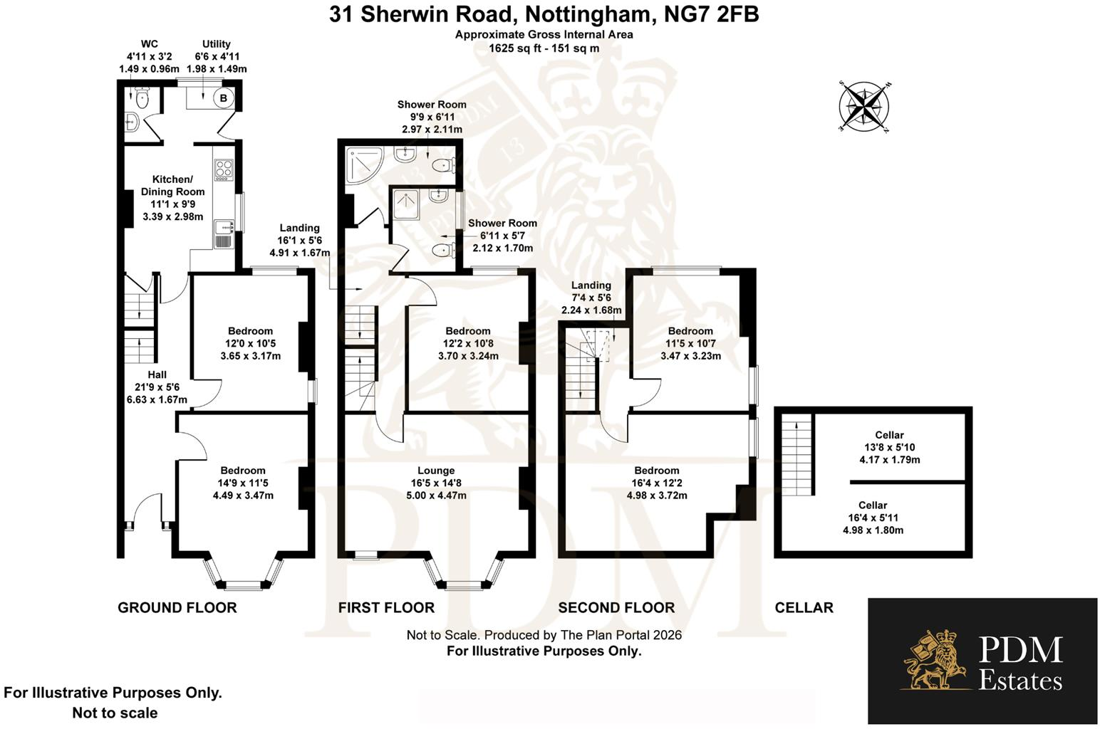 Sherwin Road, Lenton, Nottingham floorplan