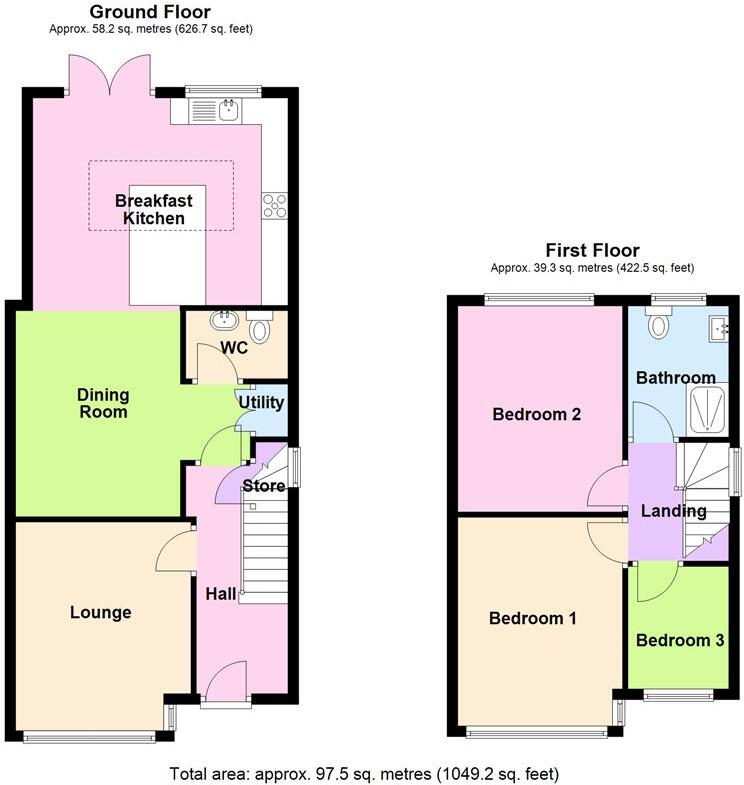 Dunvegan Road, Birmingham, B24 9HQ floorplan