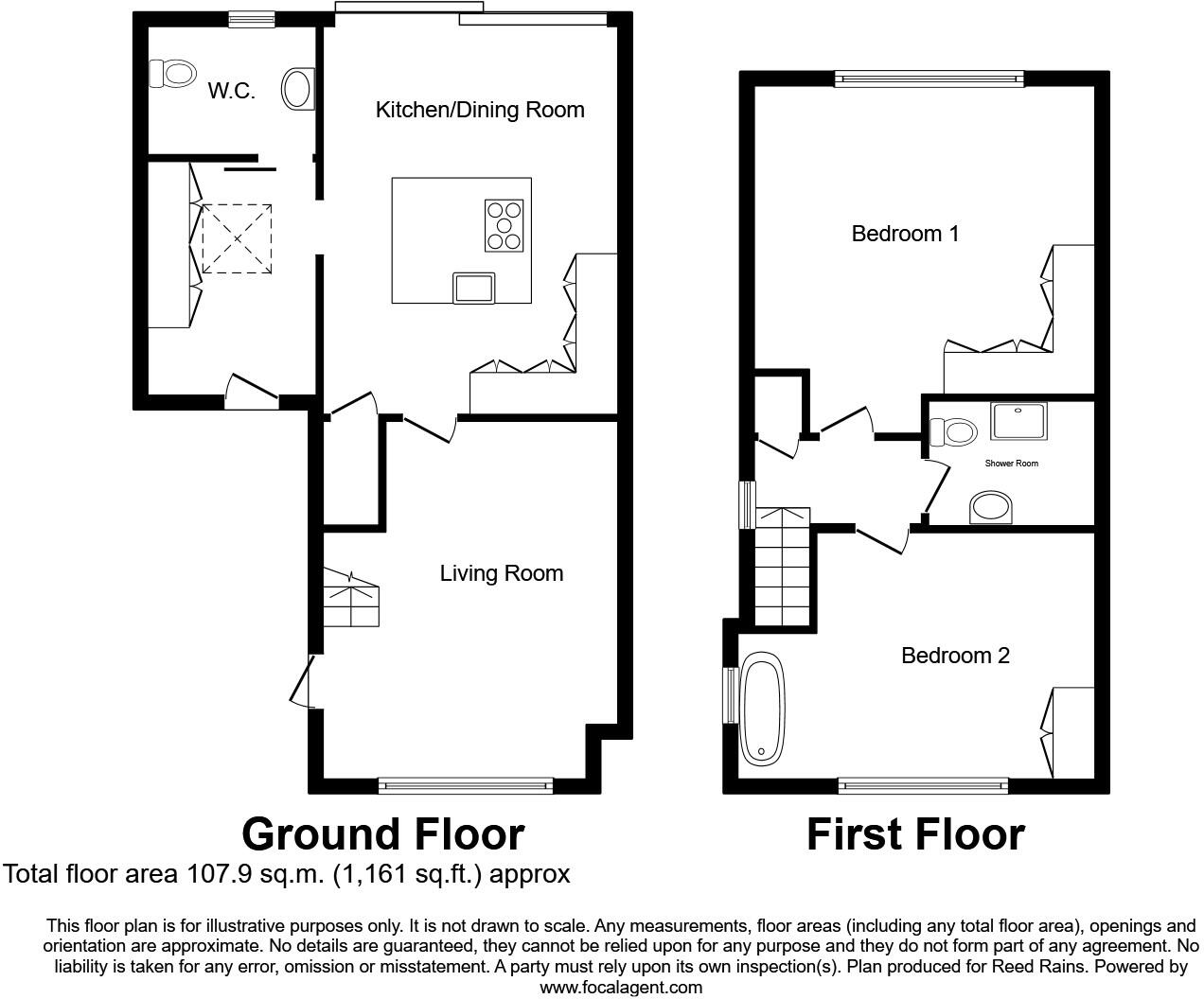 Highmoor Lane, Cleckheaton, West Yorkshire, BD19 floorplan