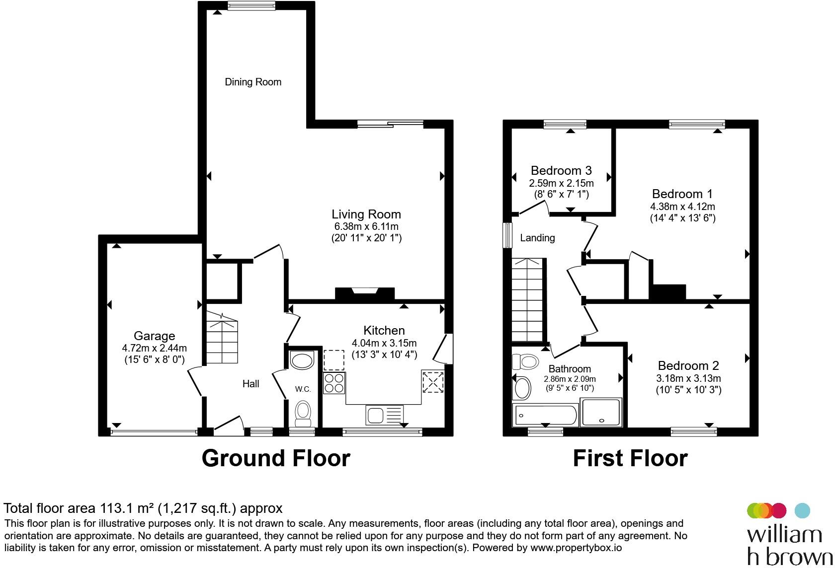Haggars Mead, Forward Green, Stowmarket floorplan