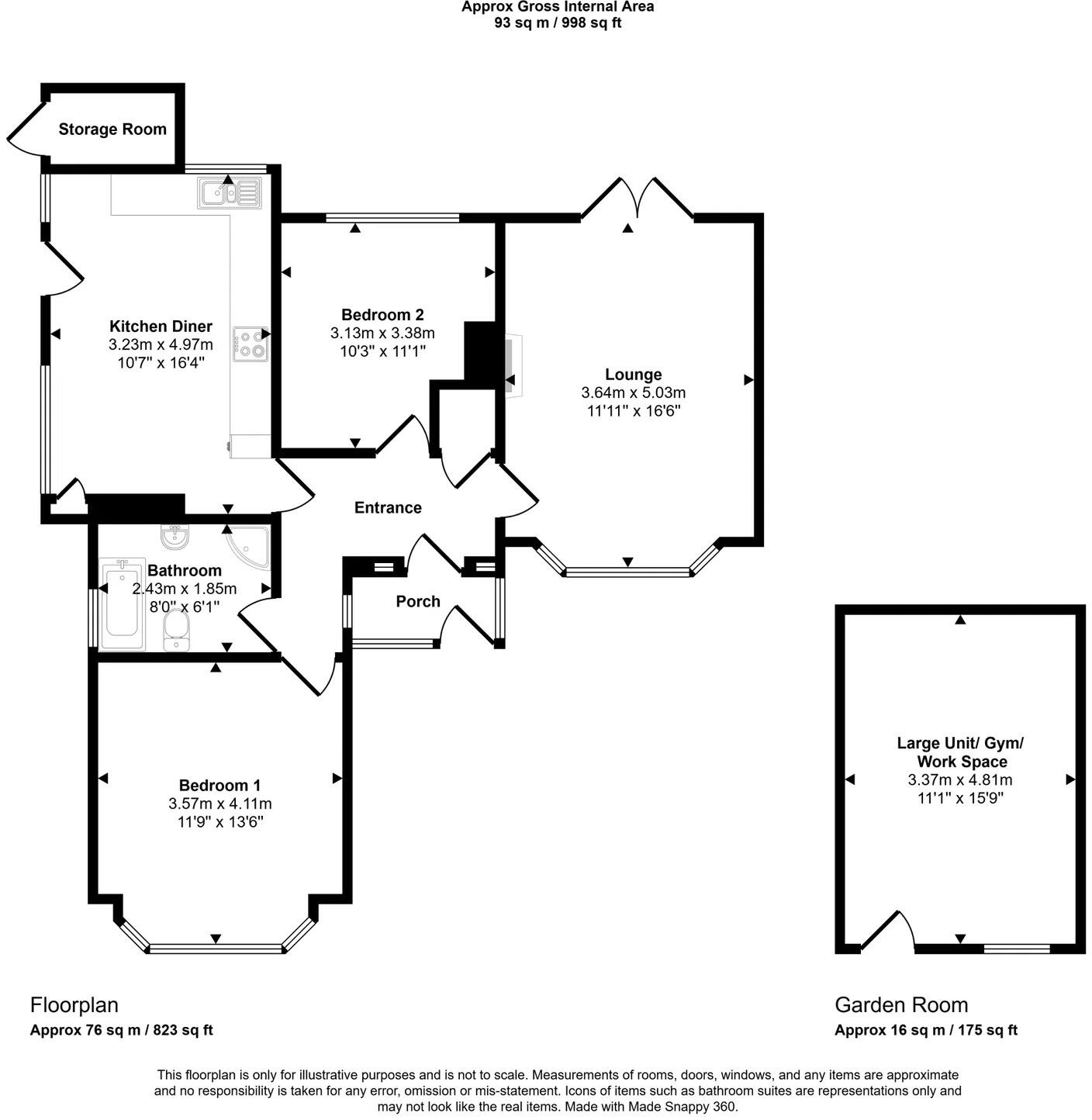 Lower Foel Road, Dyserth, LL18 6AT floorplan