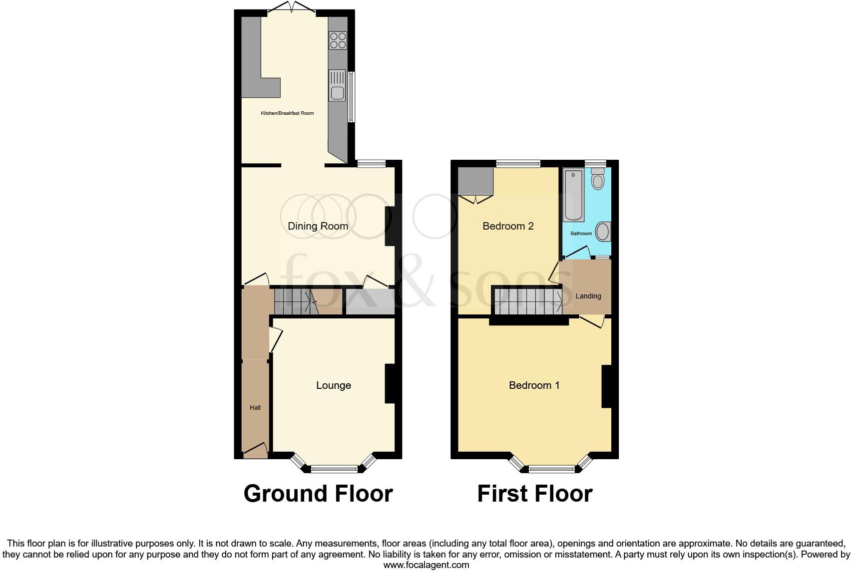 Powerscourt Road, Portsmouth floorplan