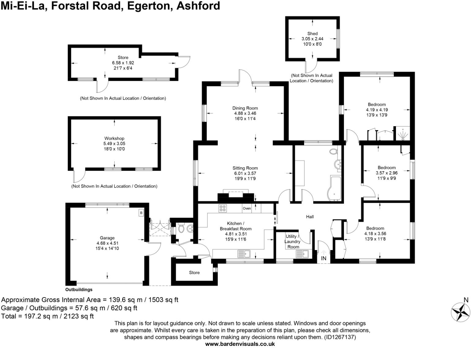 Forstal Road, Egerton Forstal, Ashford, Kent, TN27 floorplan