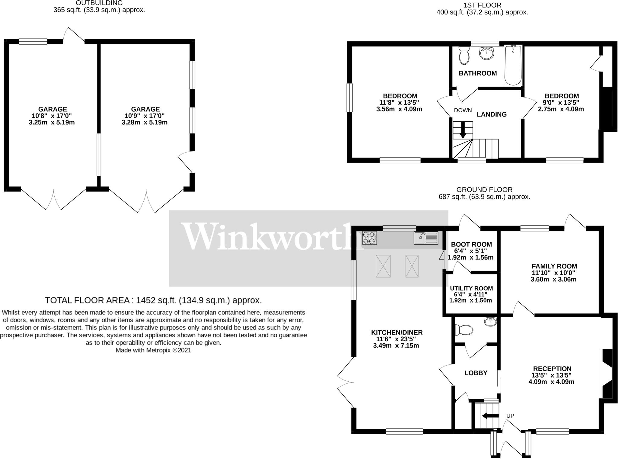 Blackheath Road, Wenhaston, Halesworth, IP19 floorplan
