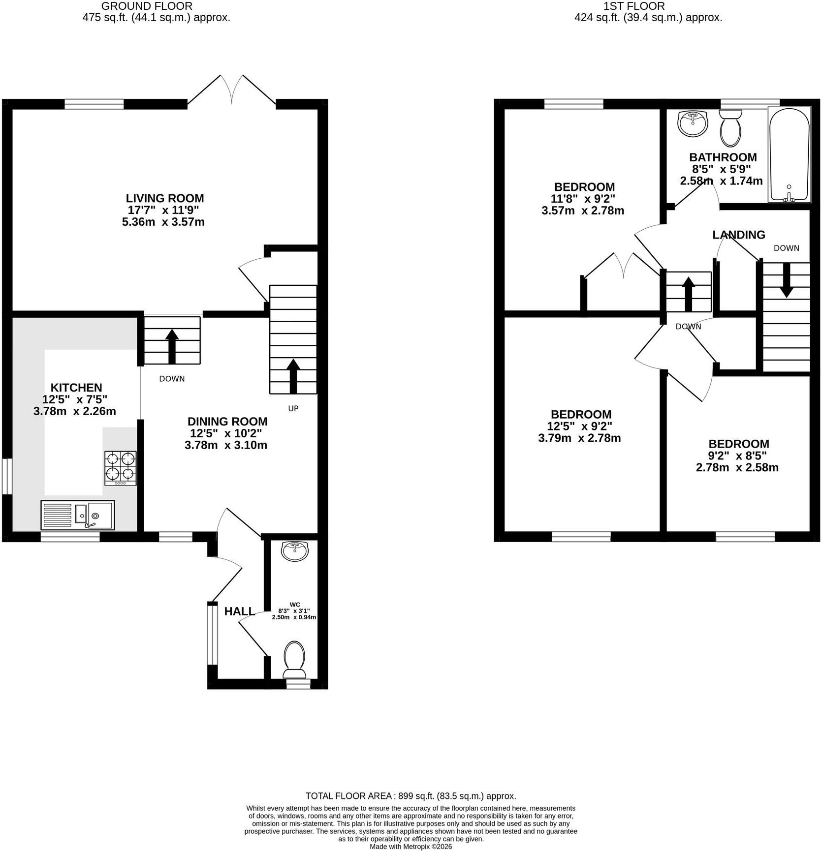 Marlborough Road, Greenmeadow, NP44 floorplan