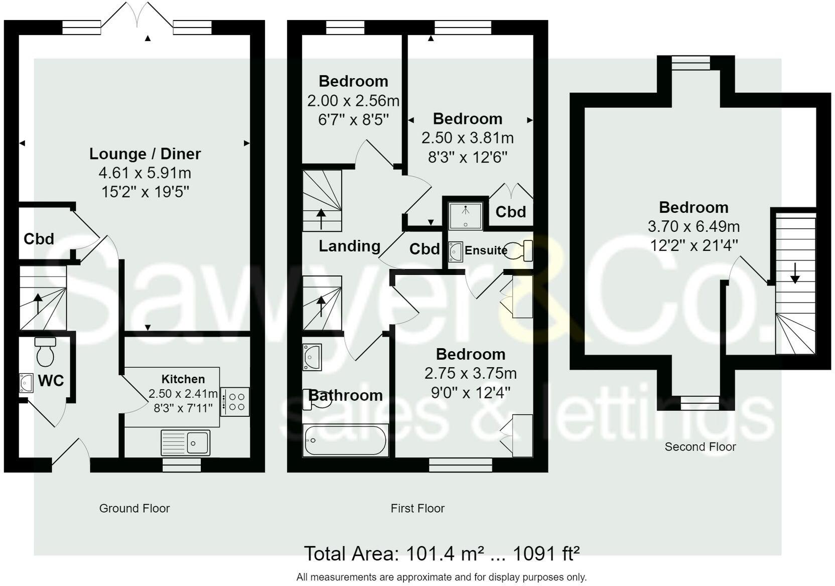 Portland Street, Brighton, BN1 floorplan