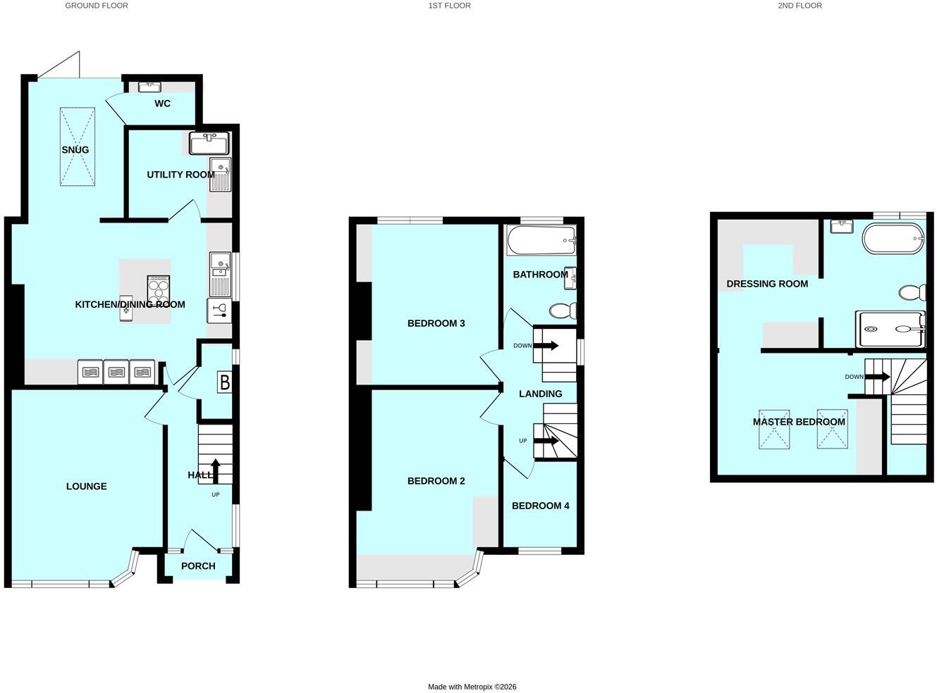 Efford Crescent, Higher Compton, Plymouth floorplan