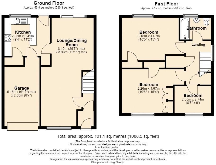 Christchurch Drive, Shrewsbury floorplan