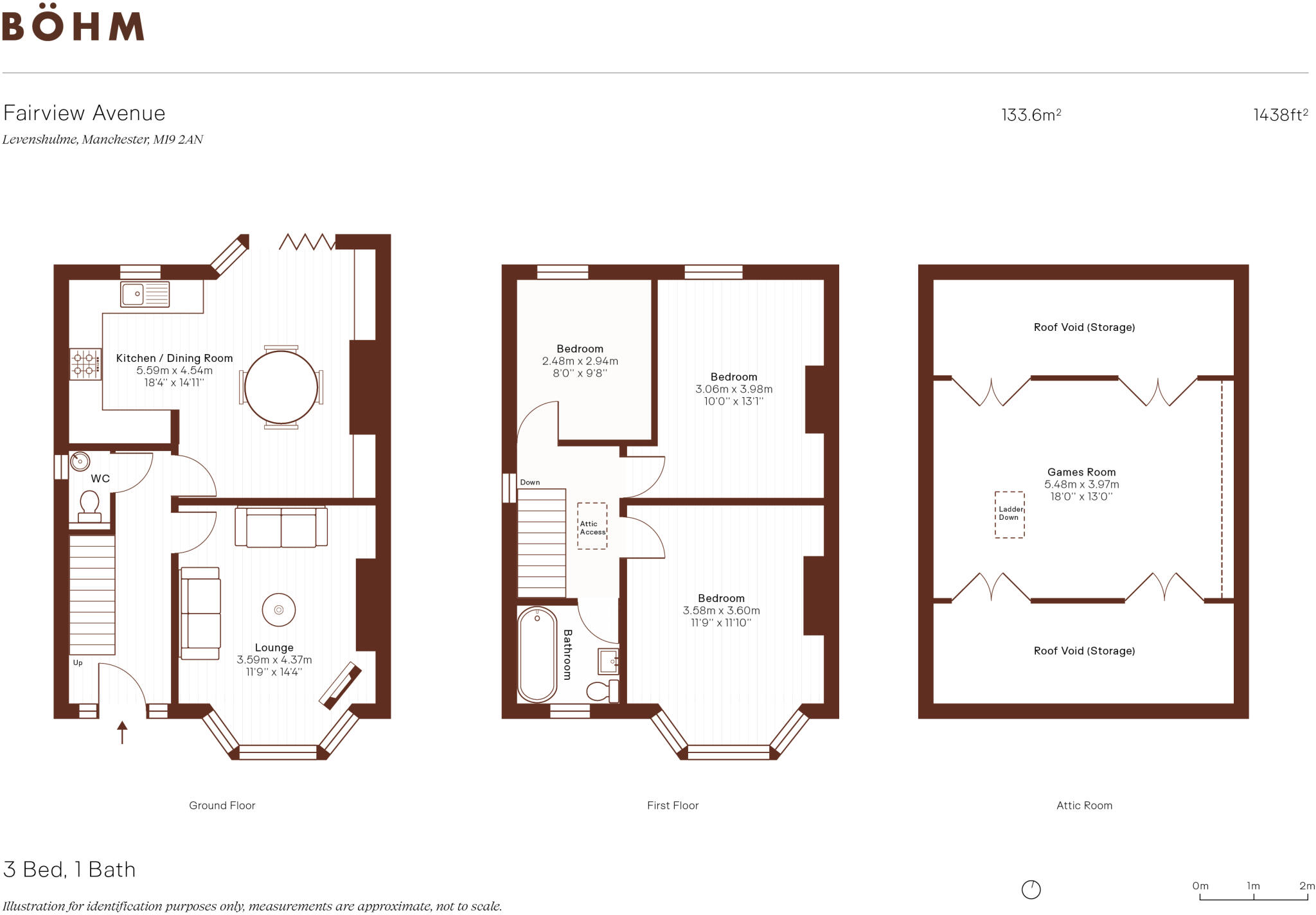 Fairview Avenue, Levenshulme, Manchester  floorplan