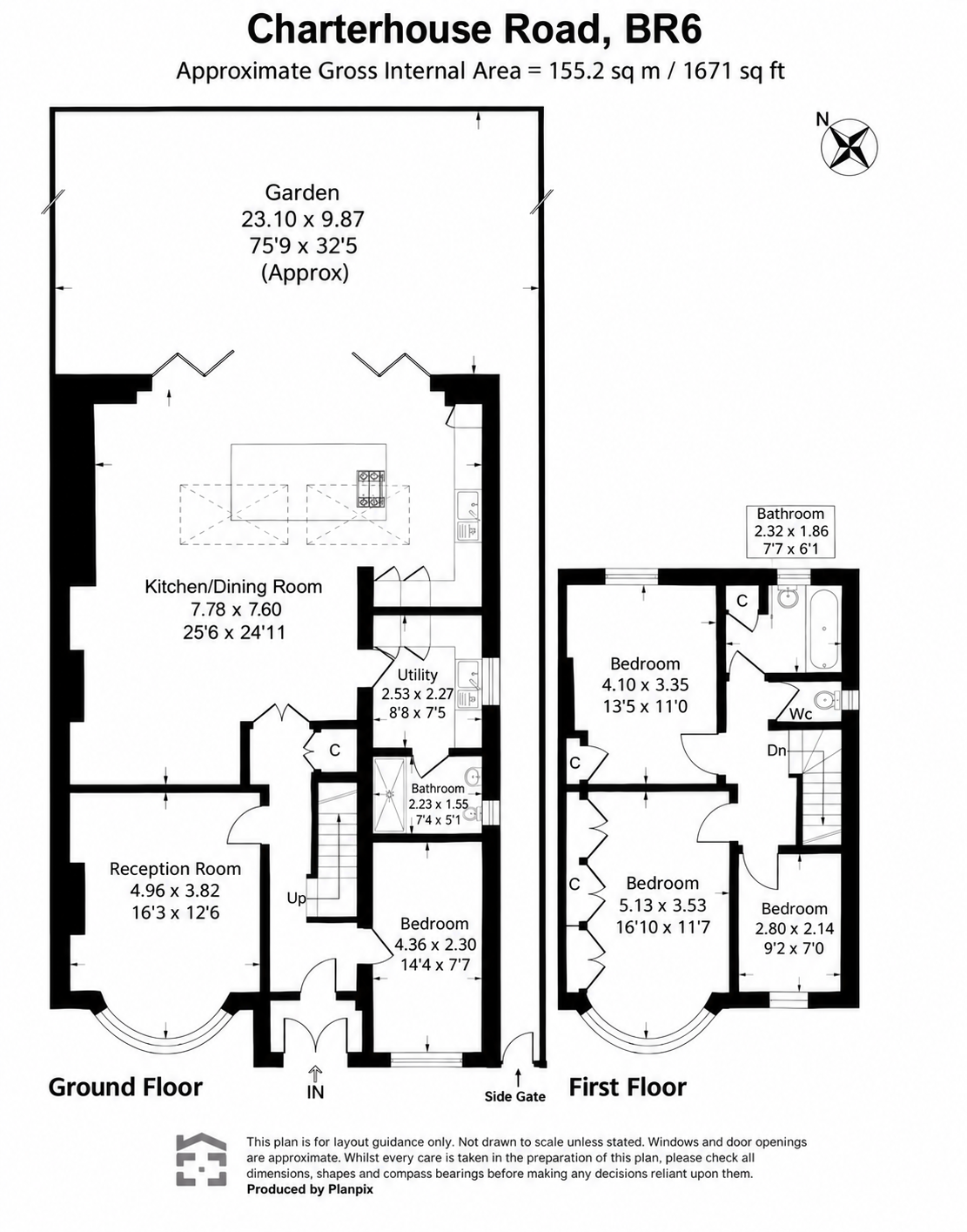 Charterhouse Road, Orpington, Kent, BR6 floorplan