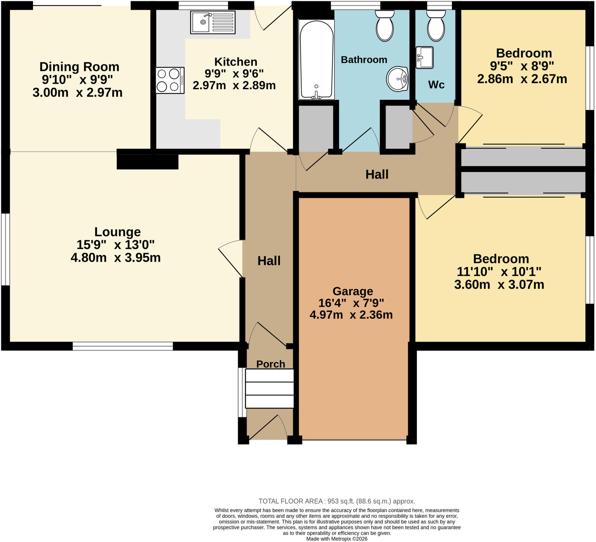 April Rise, Whitstable, CT5 floorplan