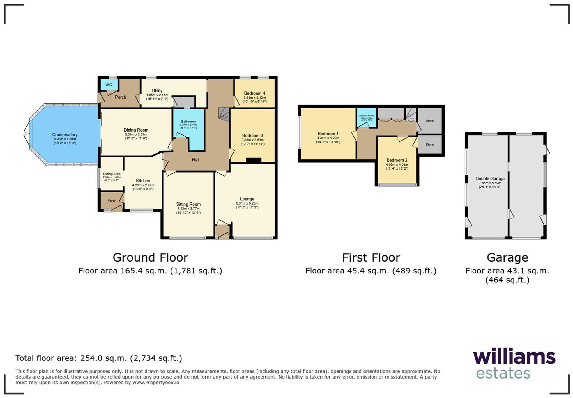 Ffordd Penrhwylfa, Prestatyn, LL19 floorplan