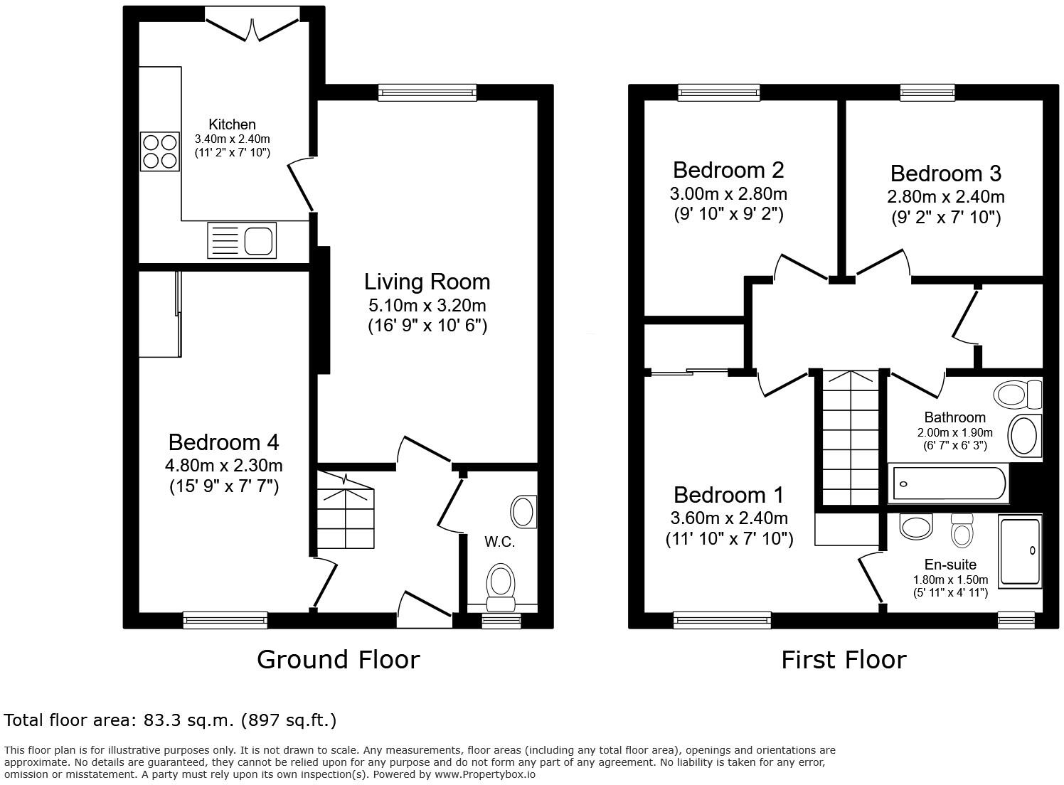 Woodmill Grove, Dunfermline, KY11 floorplan