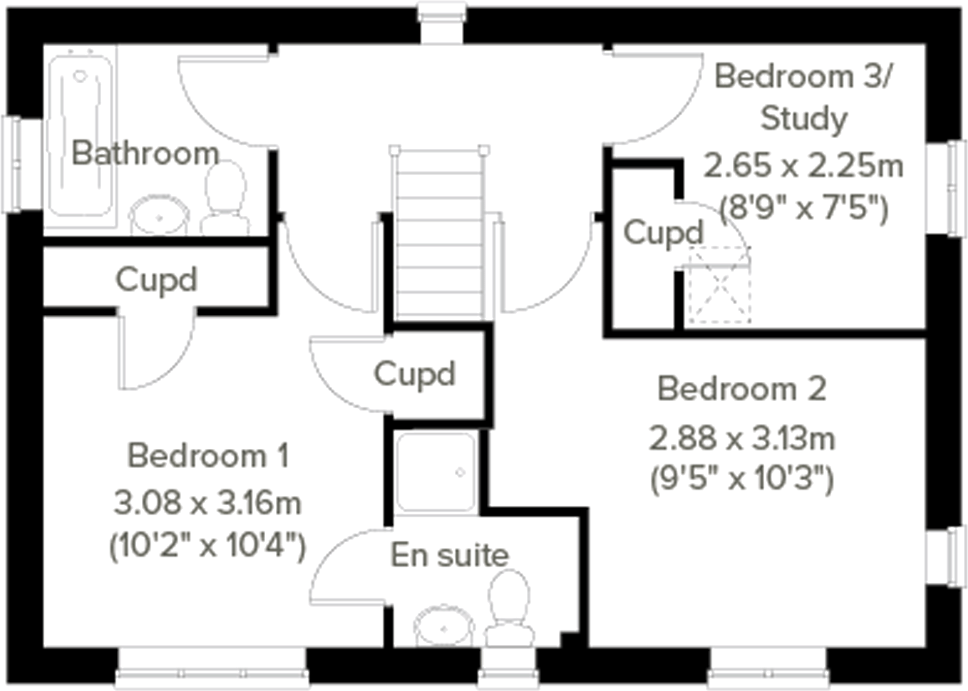 10b, Doddington Road floorplan