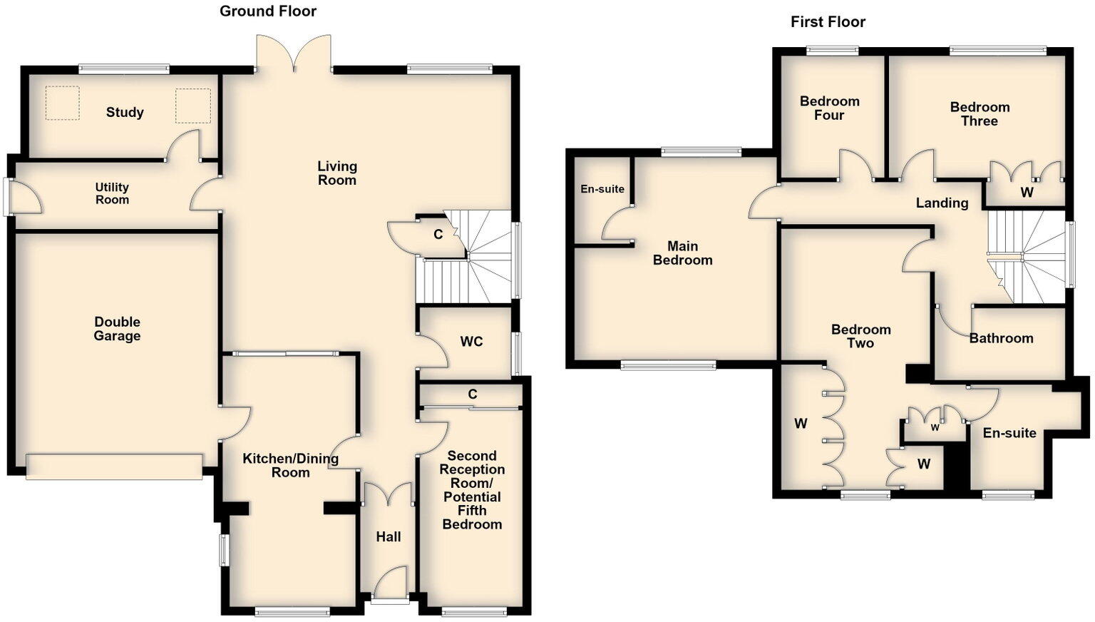 Home Close, Kibworth Beauchamp, LE8 0JT floorplan