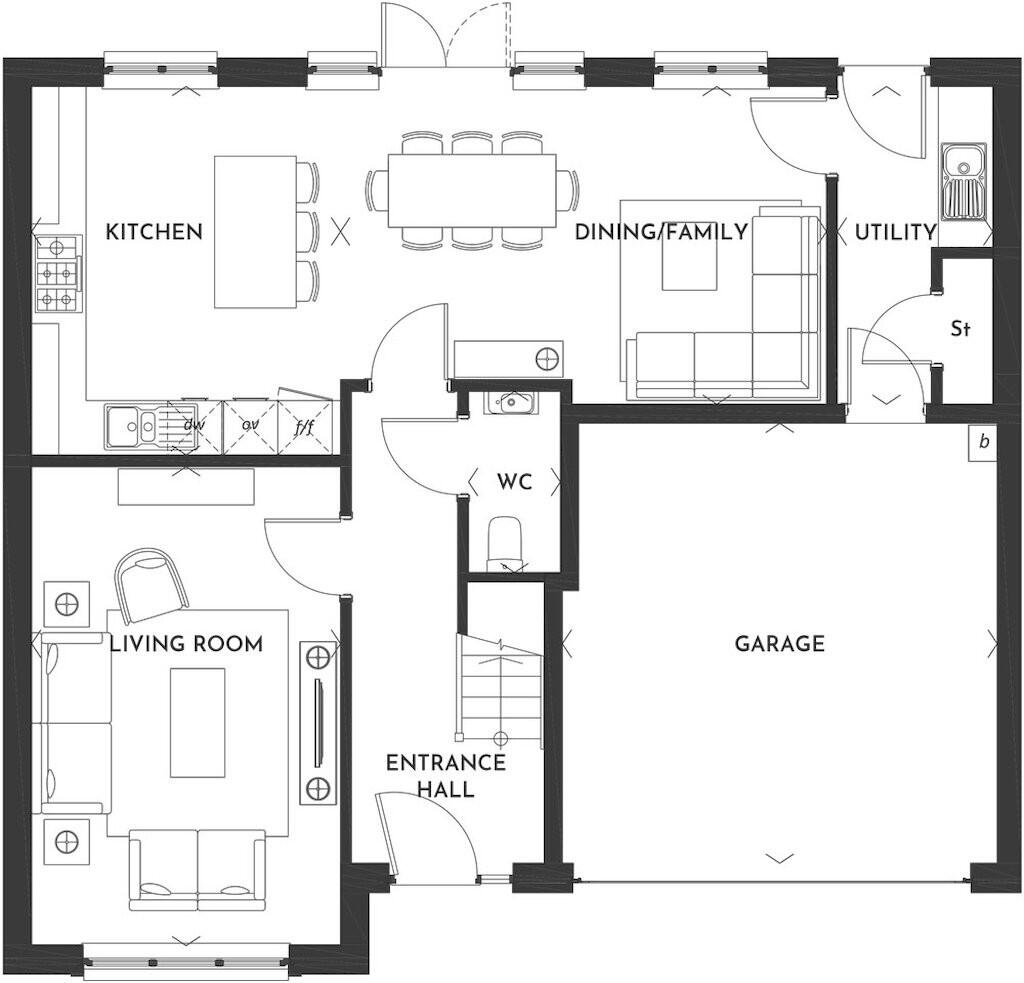 Bishopton,
PA7 floorplan