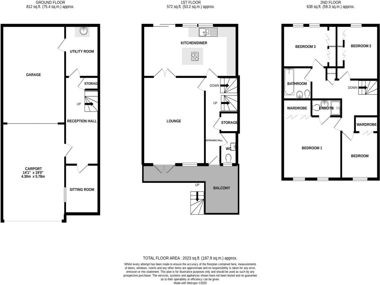 Trinity Road, Weston-super-mare, North Somerset floorplan