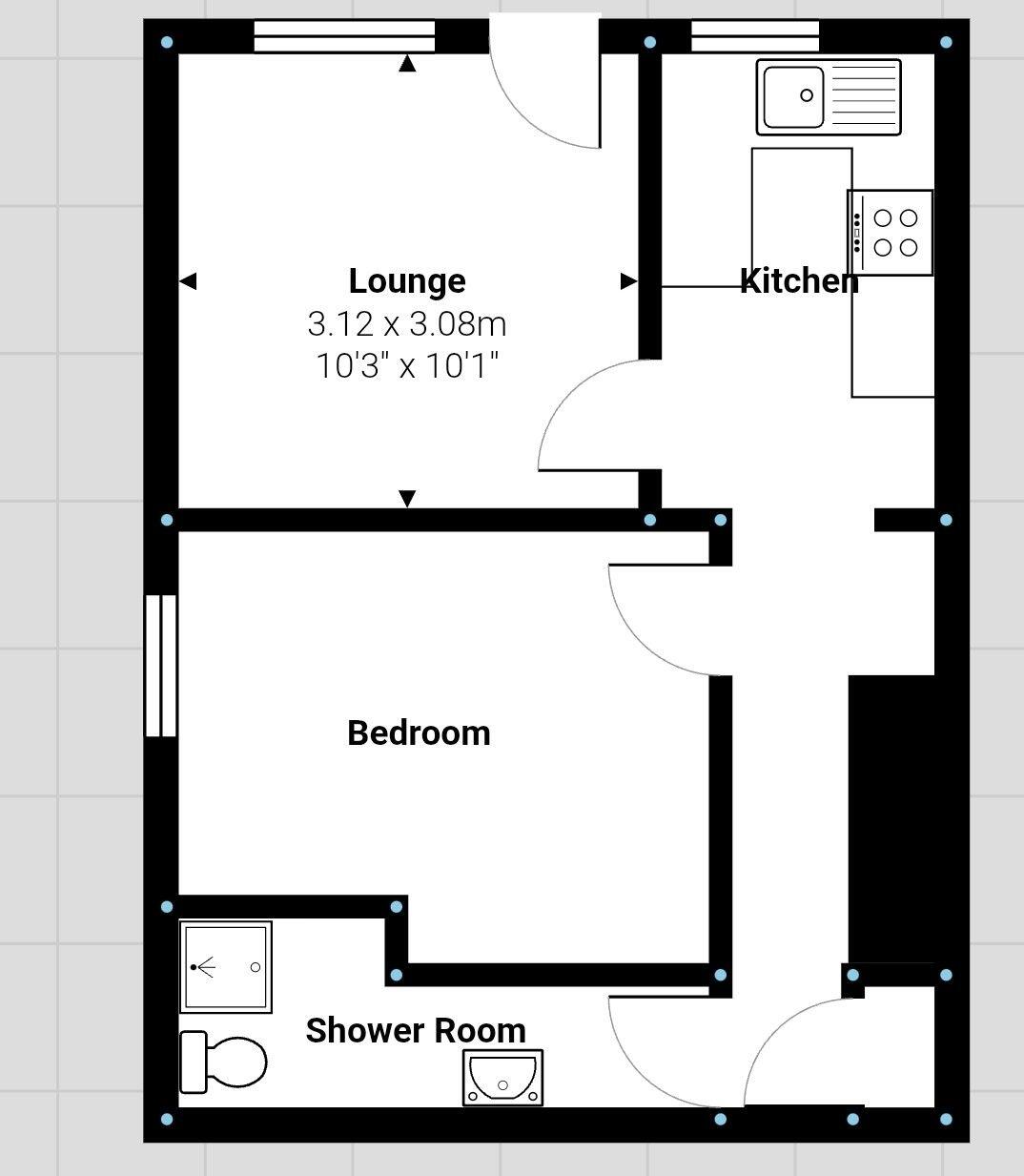 Surbiton Grove, Ryde, PO33 1EB floorplan
