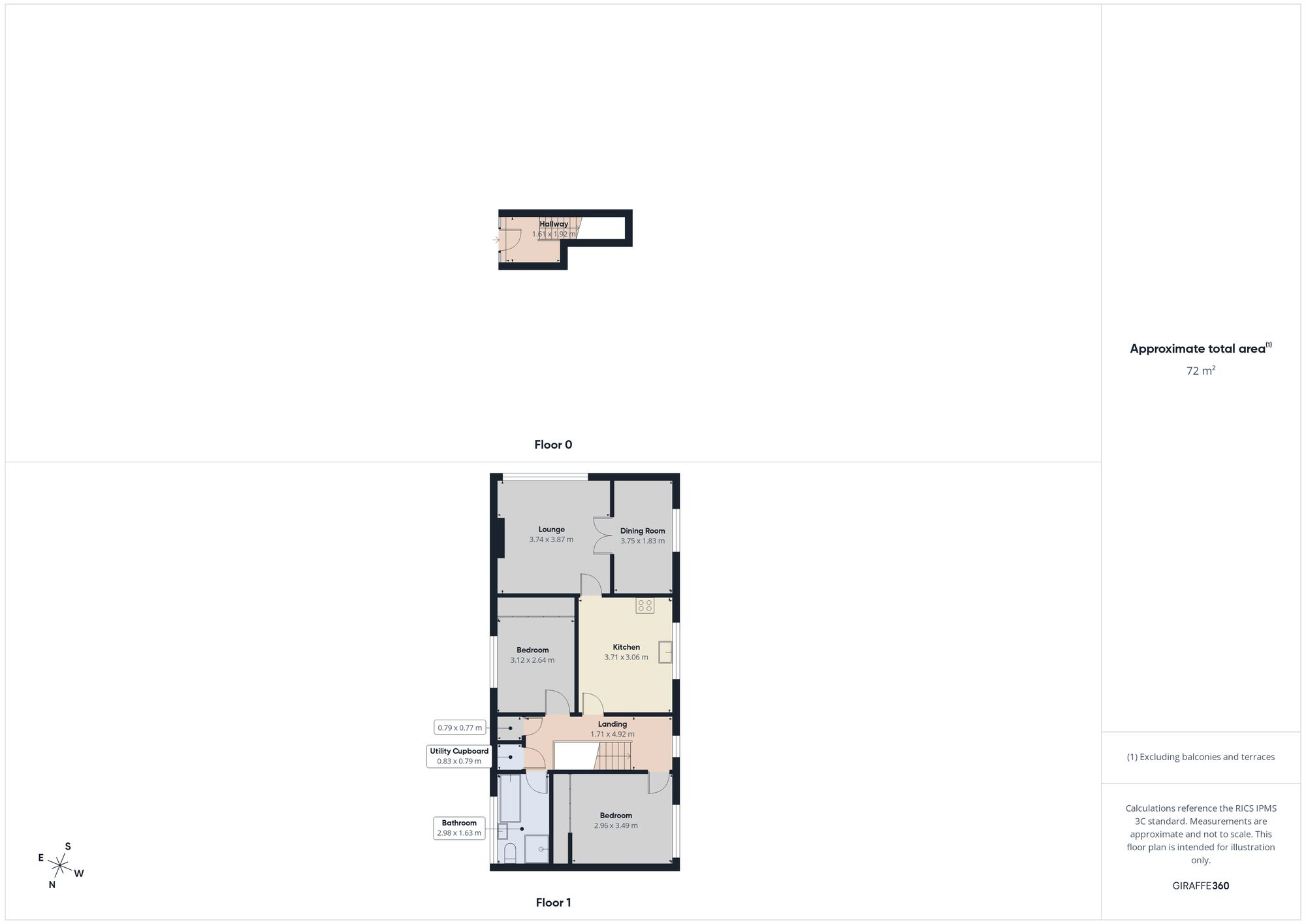St Andrews Drive, Low Fell, NE9 floorplan