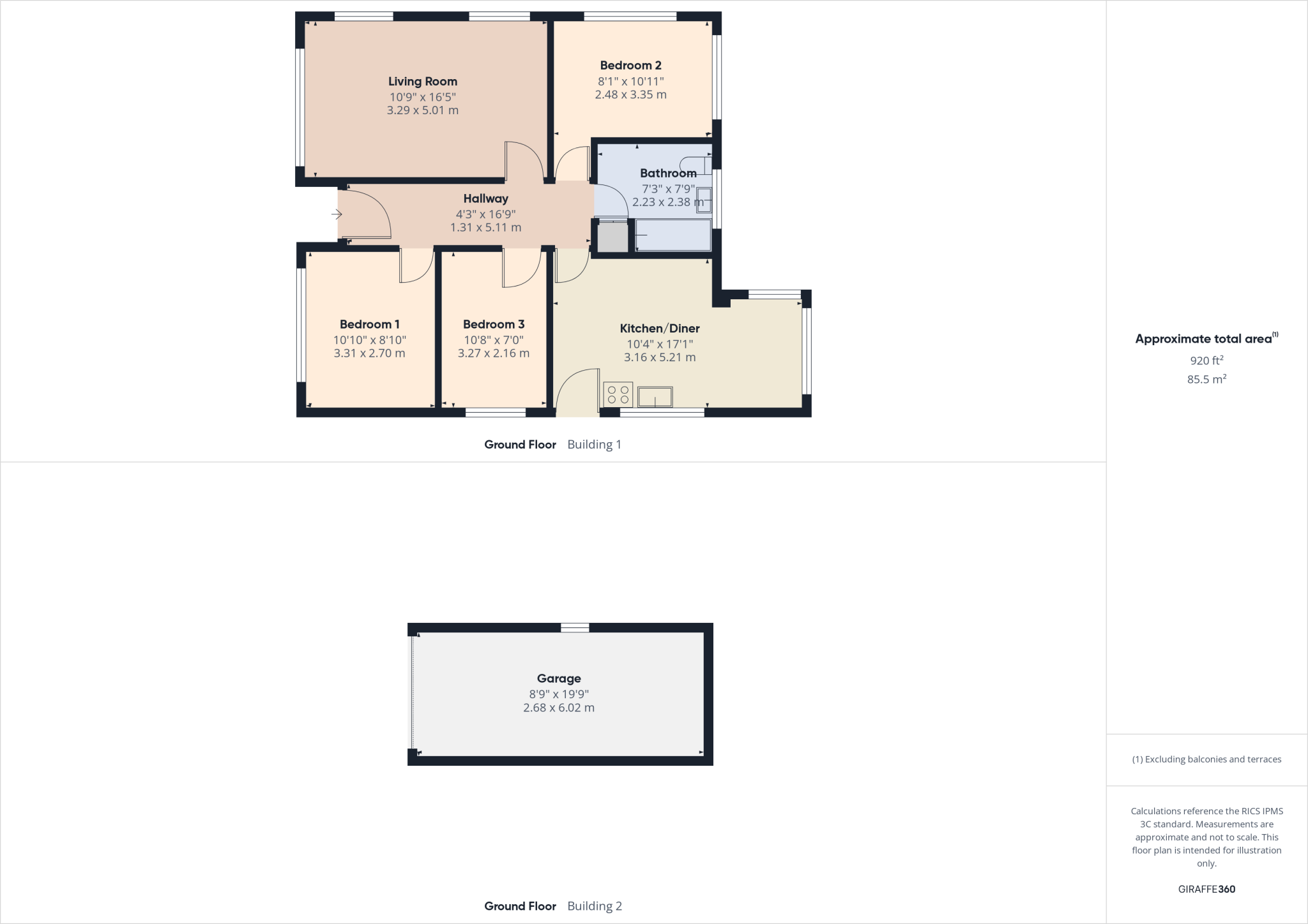 Garnett Avenue, Heanor, Derbyshire, DE75 floorplan