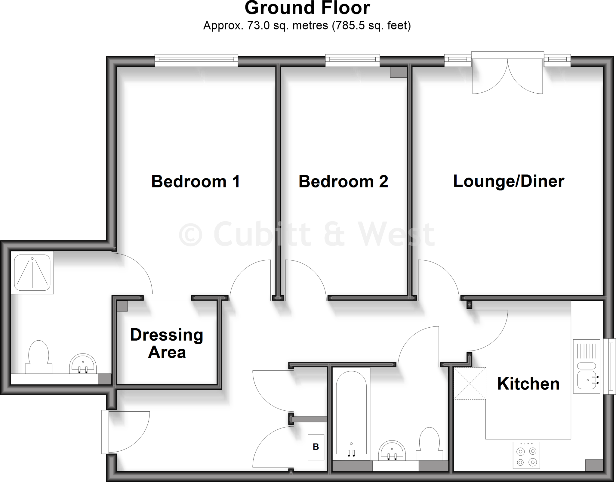Eaton Road, Sutton, Surrey floorplan