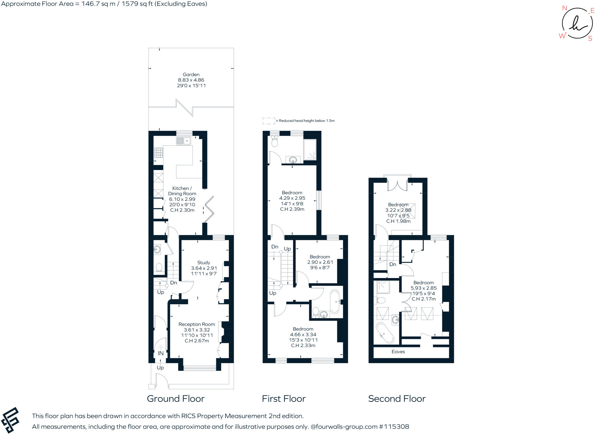 Devonshire Road London W4 floorplan