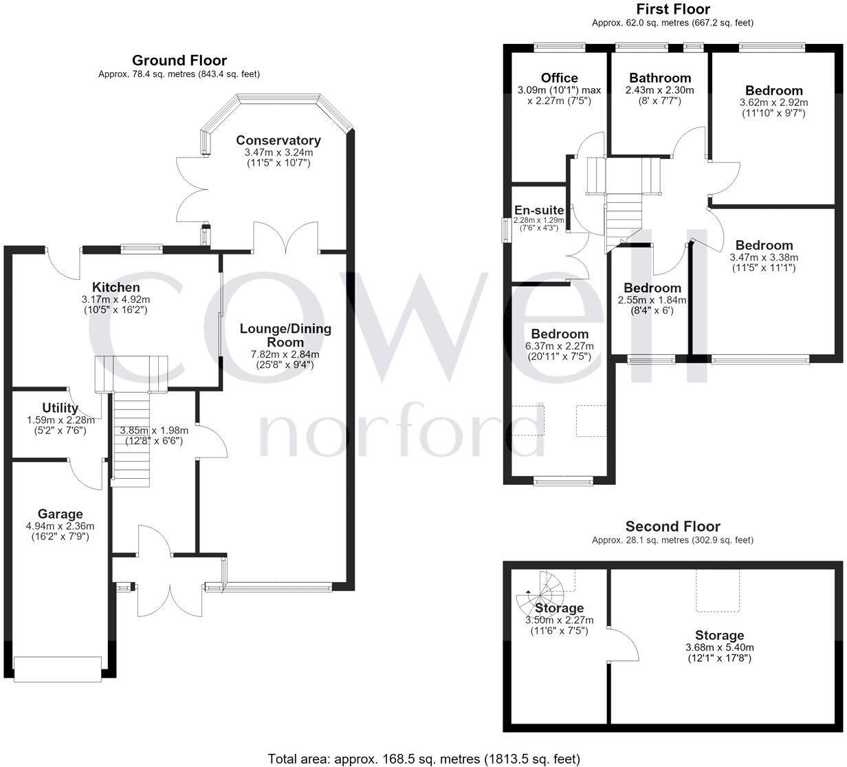Turf Lane, Royton, Oldham, Greater Manchester, OL2 floorplan