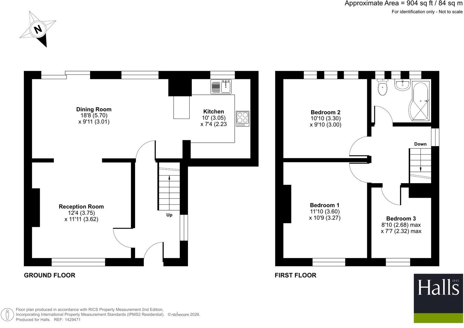 Cristionydd, Pen-Y-Cae, Wrexham. floorplan