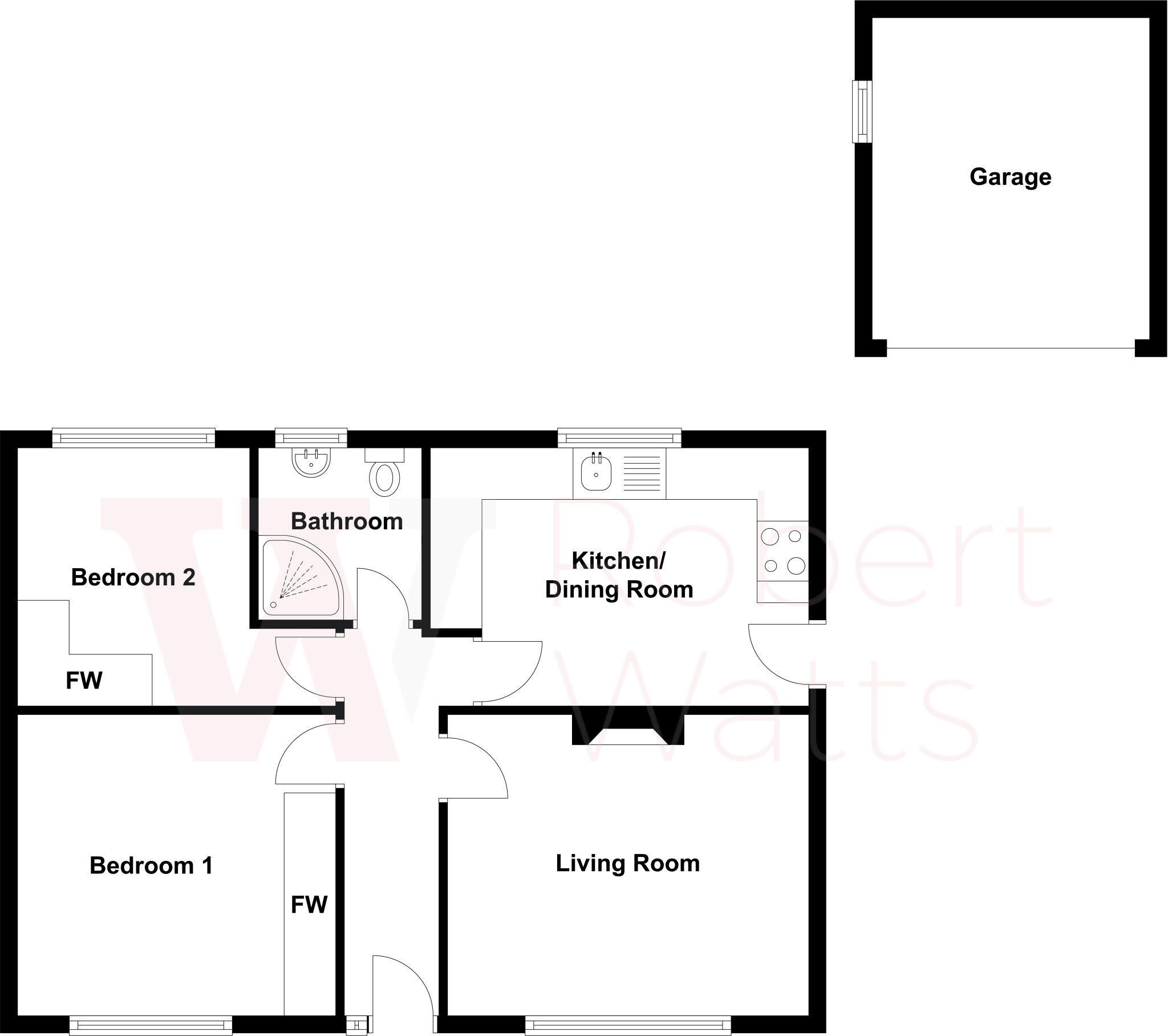 Windsor Drive, Norristhorpe, Liversedge, WF15 floorplan