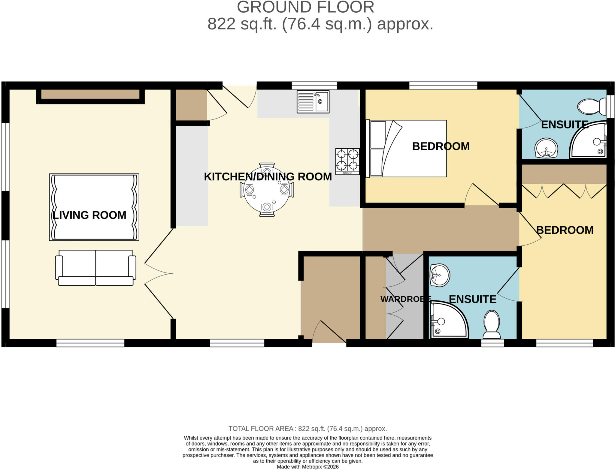 Hathaway Park, Northallerton, North Yorkshire, England, DL7 floorplan