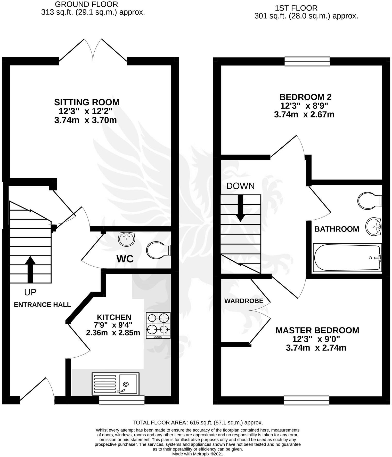 Poole Road, Malmesbury, SN16 floorplan