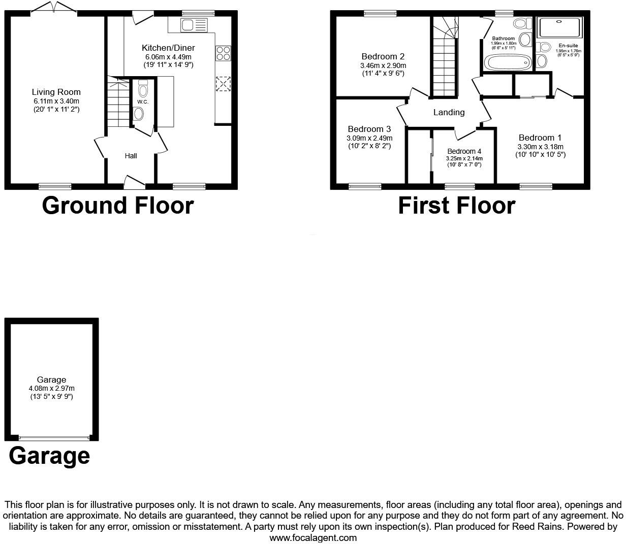 Meadowfield Crescent, Astbury, Congleton, Cheshire, CW12 floorplan