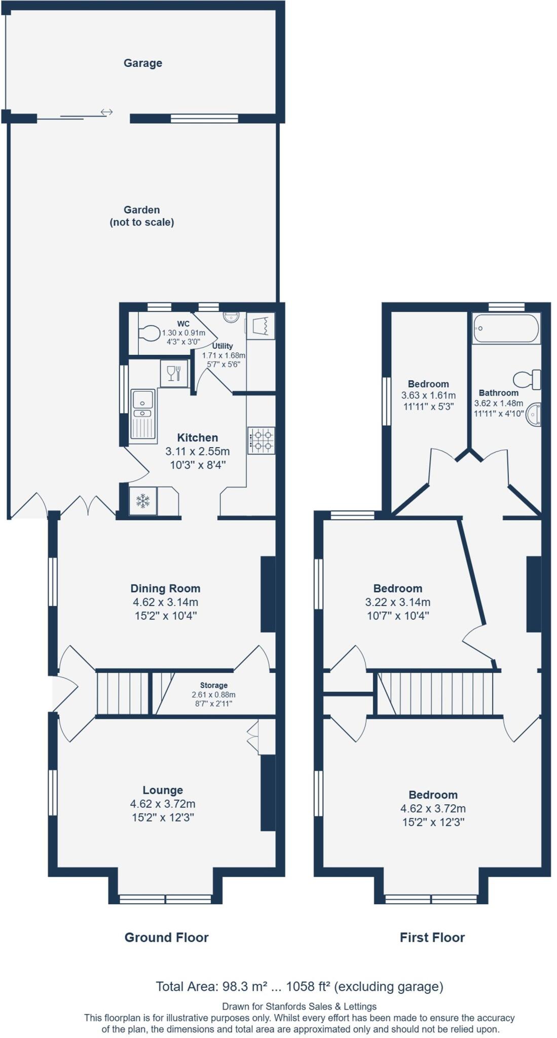 Longhurst Road, Hither Green, SE13 floorplan