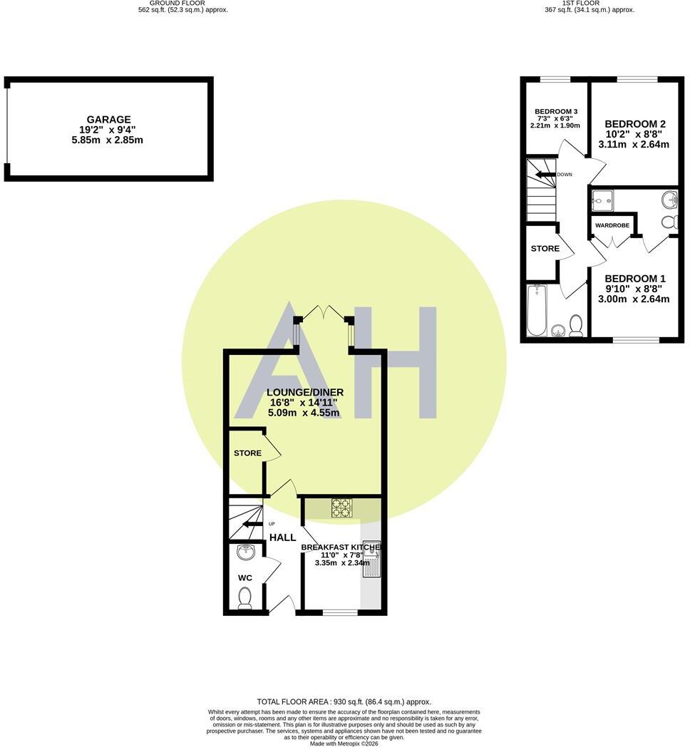 Turnbull Road, Timperley floorplan